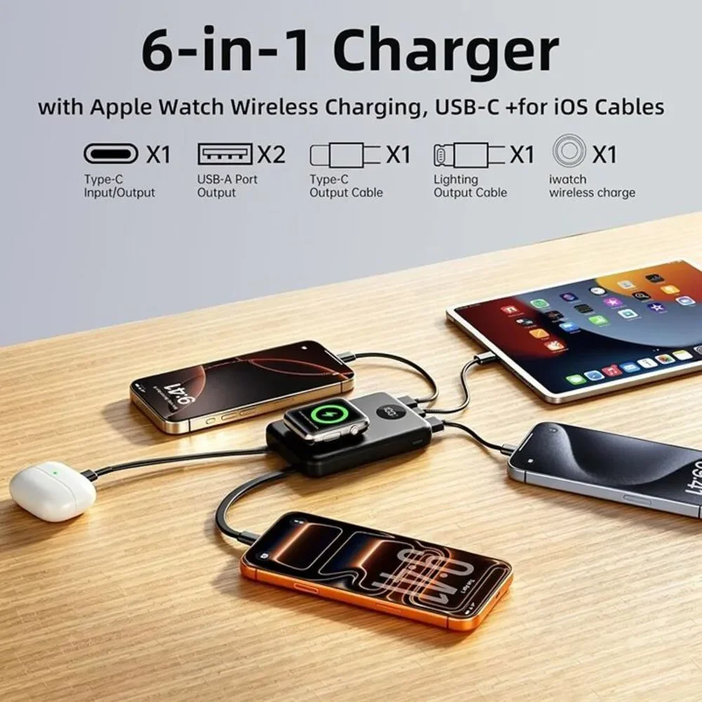 15000mAh Mini Portable Charger Power Bank